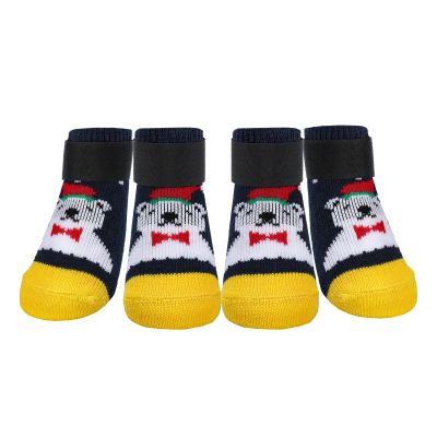 PETLOFT 4-Pack Non-Slip Dog Socks