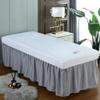 LDLCYCN White 70 x 190 cm (S) Waterproof Massage Bed Cover with Face Hole view 1