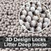 Cat Litter Mat 60 x 150 cm, Soft Absorbent XXL Non-Slip view 2