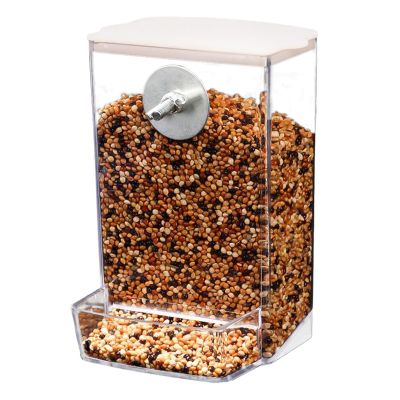 Wild Bird Feeder, Transparent Food Container and Automatic