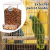 Wild Bird Feeder, Transparent Food Container and Automatic view 2