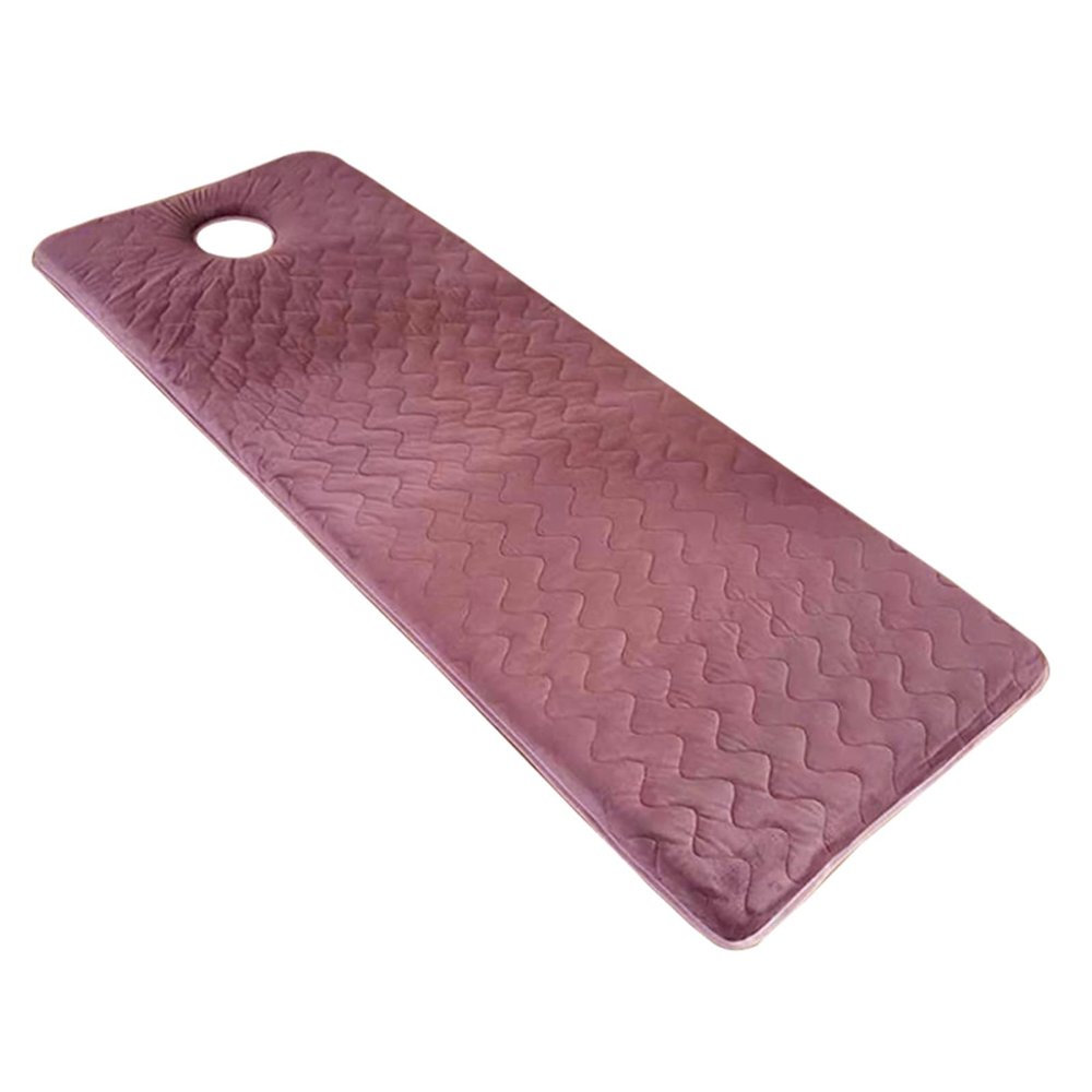 Mswborml Spa Massage Table Cushion with Face Hole, 60 x 180 cm
