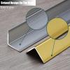 MYXJX Corner Protector, Black Aluminum Alloy 90° Edge Trim, 3.5 cm × 100 cm view 3
