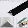 MYXJX Corner Protector, Black Aluminum Alloy 90° Edge Trim, 3.5 cm × 100 cm view 4