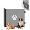 Retractable Pet Gate, 78 x 130 cm view 1