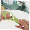 DECORNIJIA Baby Nail Clipper with Light and Magnifier, Nail File, Green view 3