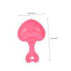 Hamster Feeding Spoons for Pets, Plastic, Red, 10 Count view 2