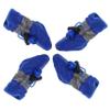 TOYZFRIENDY Neoprene Dog Shoes for Puppies, 4-Piece Set, Blue view 1