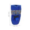 TOYZFRIENDY Neoprene Dog Shoes for Puppies, 4-Piece Set, Blue view 2