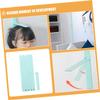 HEALSOPTHY 2-Pack Plastic Wall Height Charts, Precise and Portable Height Measurement Tool for Children's Rooms, Space-Saving Growth Chart for Children and Adults view 3