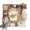 Bird Foraging Toys – Wood and Cardboard Chew Toys view 1
