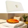 Massage Table Towel for Spa Beds with Face Hole, Fleece, 40 x 80 cm, Beige view 4