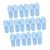 VICASKY Disposable Guest Slippers, 10 Pairs, Brushed Fabric, Blue view 1