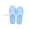 VICASKY Disposable Guest Slippers, 10 Pairs, Brushed Fabric, Blue view 2