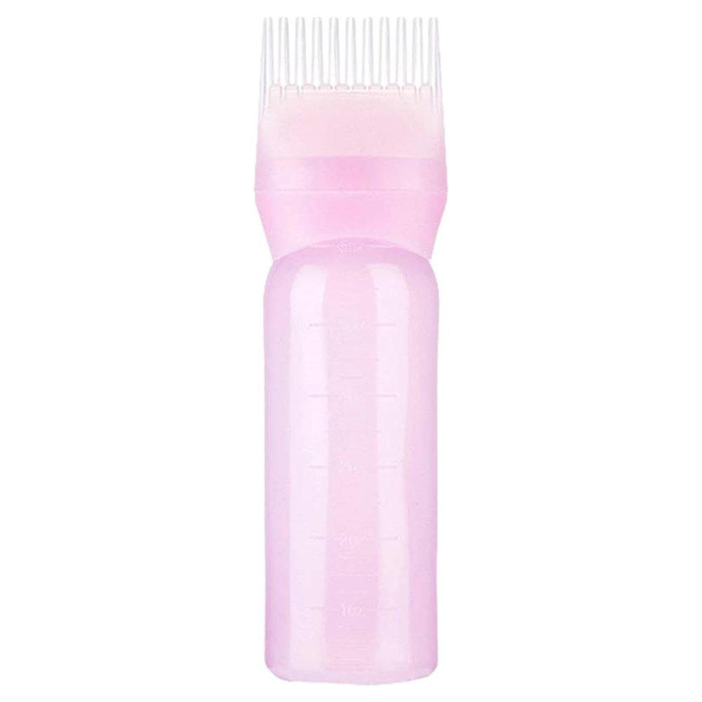 Hair Dye Comb Bottle with Scale, Dye Bottle for Long