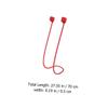 LOLIPPYY 4-Pack Magnetic Silicone Earbud Lanyards, Flexible and Skin-Friendly, Compatible with AirPods view 2