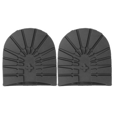 ZenithAur Durable Rubber Shoe Repair Pads, Anti-Slip Sole and Heel Repair, Black