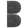 ZenithAur Durable Rubber Shoe Repair Pads, Anti-Slip Sole and Heel Repair, Black view 4