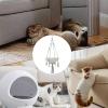 Cat Hammock, Woven Cotton Rope Hanging Net, Decorative view 4