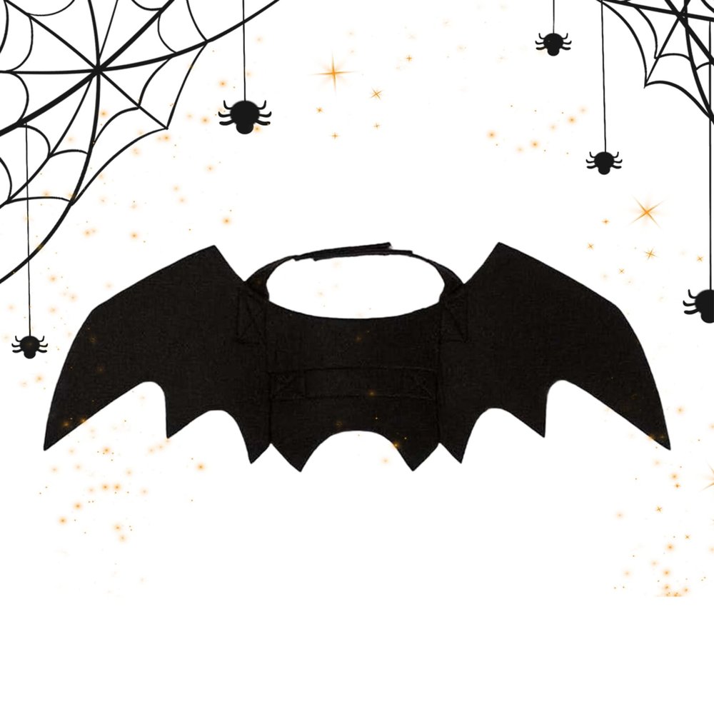 Felt Bat Wings Halloween Costume for Cats