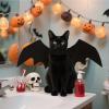 Felt Bat Wings Halloween Costume for Cats view 2