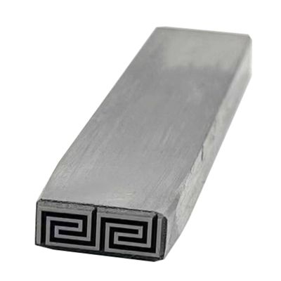 ApuaVireo&Co Metal Design Stamps, Galvanized Carbon Steel, 75 mm/2.95 in, for Jewelry, Leather and Wood