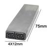ApuaVireo&Co Metal Design Stamps, Galvanized Carbon Steel, 75 mm/2.95 in, for Jewelry, Leather and Wood view 2