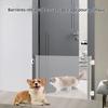 GkgWuxf Retractable Pet Safety Gate, Adjustable and Foldable view 2