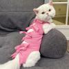 Female Cat Recovery Suit, Breathable Soft Vest-Jacket view 3