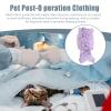 Breathable Cat Recovery Suit, Soft Surgical Onesie for Preventing Wound Licking view 2