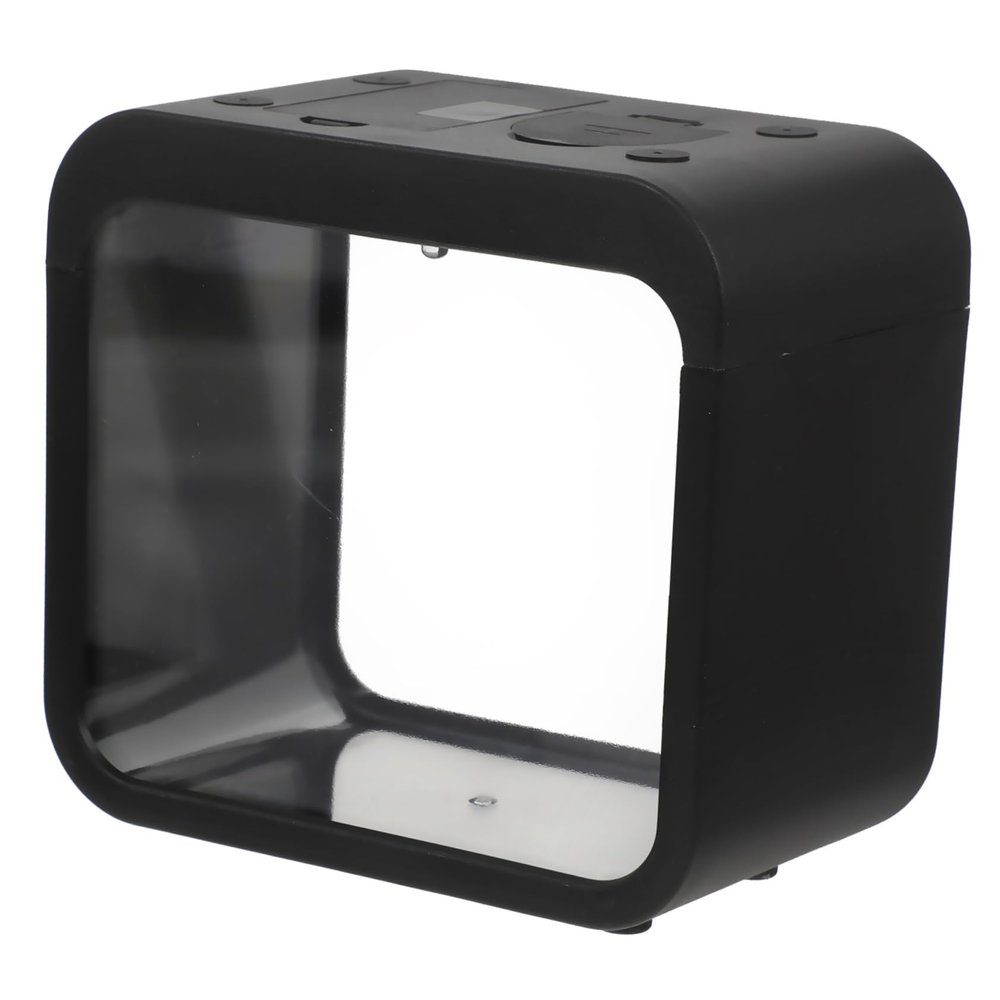 Illuminated Fish Breeding Box Plastic Aquarium, Black