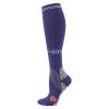 Compression Socks, 2 Pairs, 20–30 mmHg, Knee-High Sports Socks for Men and Women, Marathon, Cycling, Soccer, Varicose Veins (YS001-156-NBU, 2XL) view 1