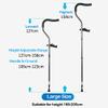 Adjustable Folding Crutches for Adults and Seniors view 2