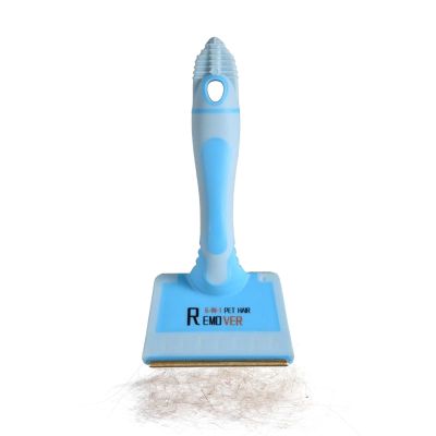 Pet Hair Removal Carpet Scraper, Reusable 6-in-1 Cleaner