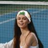 Women's Cactus-Print Headband, Elastic, Non-Slip, Wide Turban Headband for Workouts, Yoga, Sports and Running view 2