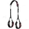 Classic Red and Black Nylon Multifunctional Adjustable Indoor Sports Support Belt, FR Neck and Leg Supports - D10- view 1