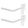 Aymzbd 2-Piece Saddle Pad Holder Set, White view 1