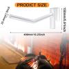 Aymzbd 2-Piece Saddle Pad Holder Set, White view 4