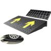 Rubber Wheelchair and Curb Ramp for Cars and Motorcycles, Black, 100 x 50 x (820) cm (100 x 50 x 10 cm) view 1