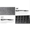Rubber Wheelchair and Curb Ramp for Cars and Motorcycles, Black, 100 x 50 x (820) cm (100 x 50 x 10 cm) view 4