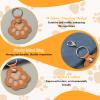 Yolev 4-Piece Pet Hair Keychain Set view 3
