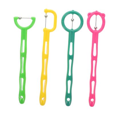 4-Piece Tongue Training Set, ABS and Stainless Steel, for Children