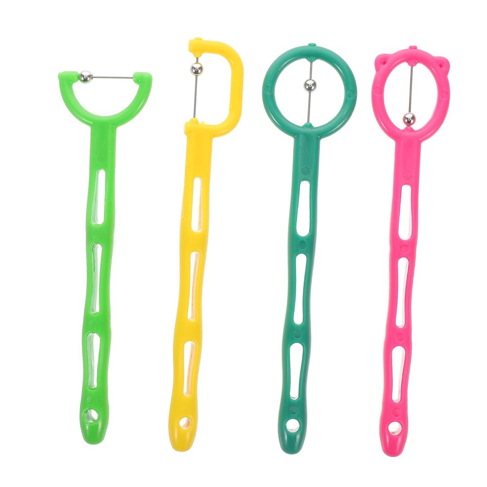 4-Piece Tongue Training Set, ABS and Stainless Steel, for Children