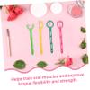 4-Piece Tongue Training Set, ABS and Stainless Steel, for Children view 3