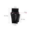 Professional Scissor Holster, Salon Tool Holder, PU Leather Waist Bag with 5 Scissor Pockets, Removable Cover, Blue and Beige, 22.5 x 10 x 4 cm (Kaqi) view 2