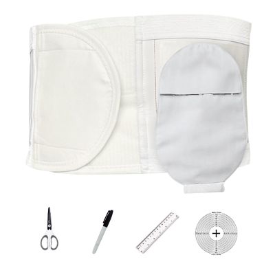 Unisex Ostomy Support Belt, Cut-to-Fit Adjustable, XL