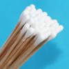 Cotton Swabs, 100/200 Count, Long Wooden Handle, Round Tips view 3