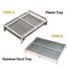 Dog Toilet with Stainless Steel Tray for Small to Medium Dogs, Indoor/Outdoor view 3