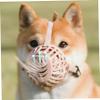 7-Piece Adjustable Basket Muzzle Set for Small to Extra-Large Dogs view 3