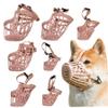7-Piece Adjustable Basket Muzzle Set for Small to Extra-Large Dogs view 4